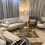 Furnished ground floor apartment with a private entrance in Zayed